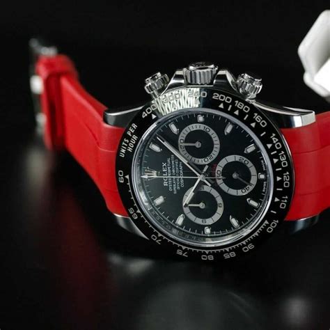 rolex daytona strap rubber|rolex daytona rubber strap price.